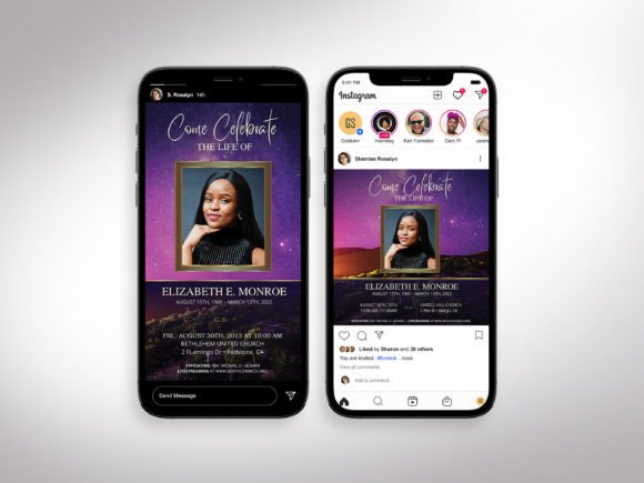 Download Digital Funeral Invitation Template - Invitation Collection