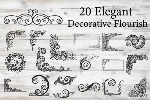 Download Elegant Decorative Flourish - Decorative Collection