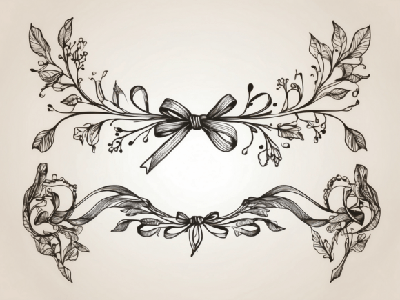 Download About Hand Drawn Floral Decorative Borde - Decorative Collection