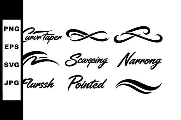 Download Calligraphy Swashes and Flourishes for D - Premium Resources