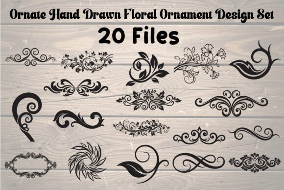 Download Vintage Decorative Swirls &amp; Flourishes - Premium Resources