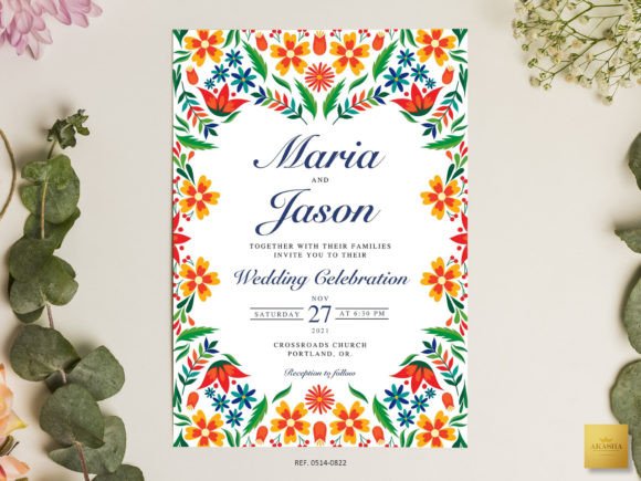 Download Mexican Theme Invitation Template - Invitation Collection