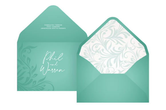 Download Wedding Invitation Envelope Set Template - Invitation Collection