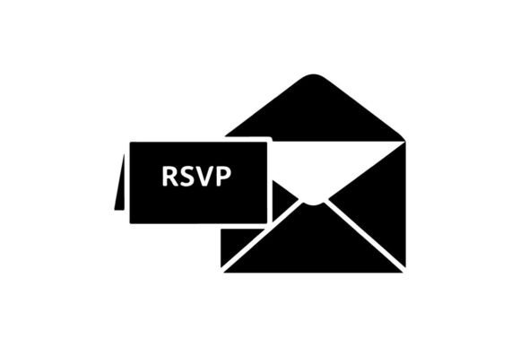 Download Rsvp Invitation Card Flat Design Vector - Invitation Collection
